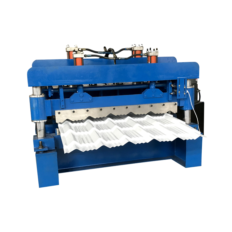 Glazed tile roof panel wall board roll forming machine